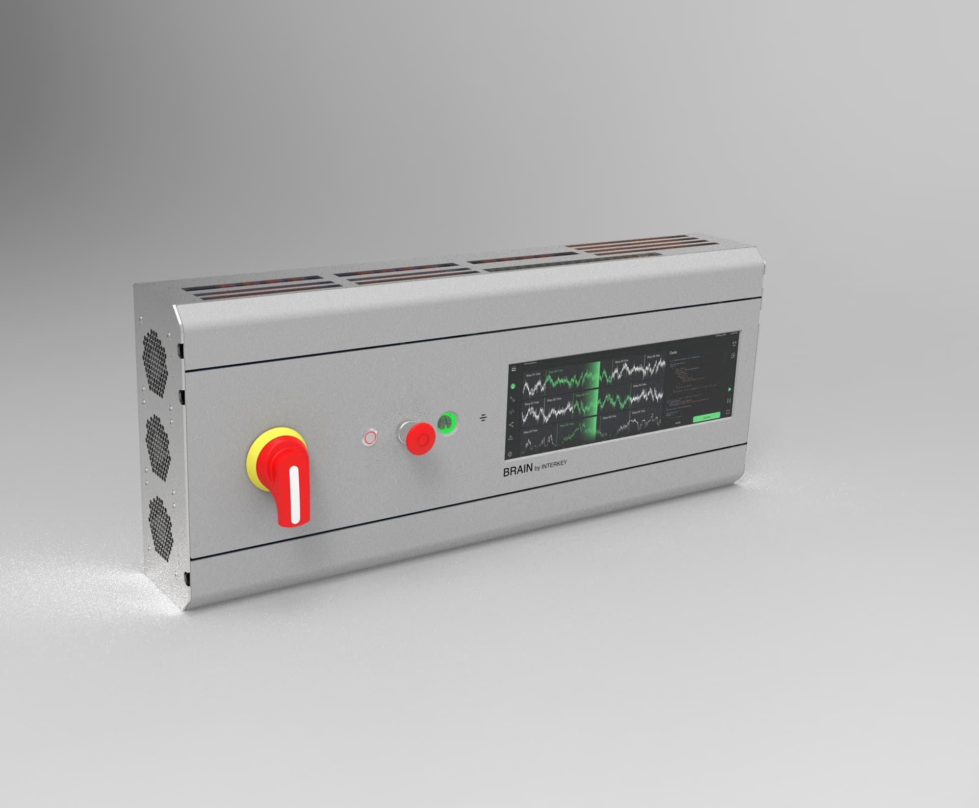 Interkey Brain — Industrial PLC Cabinet